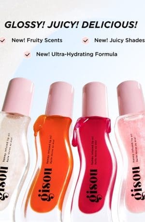 Gisou - Aceite labial con infusión de miel lip oil